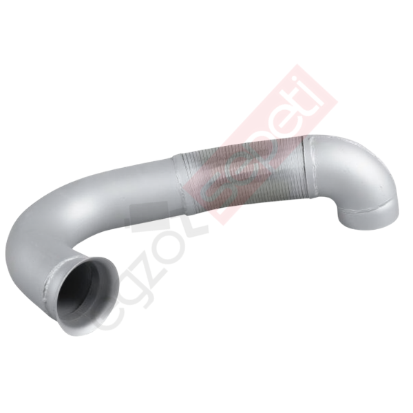 Mercedes Actros Boru, Egzoz Ön, E3, 9484901419 Ø127 Alusi, Spiral (P),