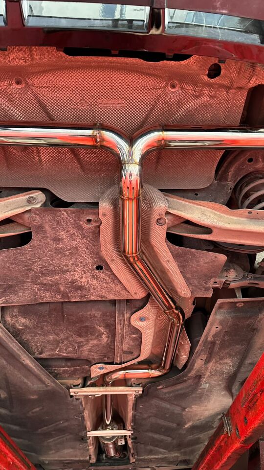MERCEDES A200 1.6 Krom Flanşlı Varex 60 mm Krom Borularla Krom Kit