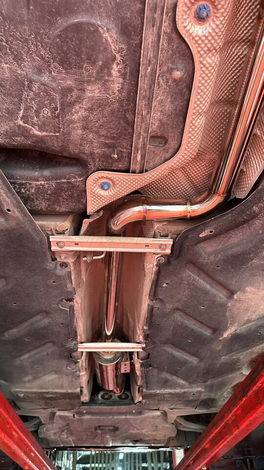 MERCEDES A200 1.6 Krom Flanşlı Varex 60 mm Krom Borularla Krom Kit