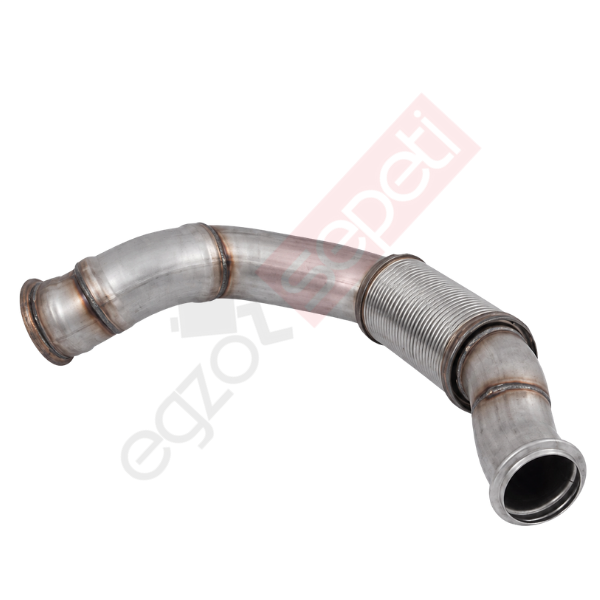 Volvo FE Boru, Egzoz Ön, E6, 21808493 Volvo FE Ø101,6 Inox, Spiral (P),