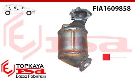 Fiat Grande Punto 1.3 Jtd Katalitik Konverter Yerine Ön Susturucu 2005>…