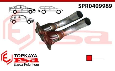 Volkswagen Jetta 2 Adet Spirali Flanşlı 1.6 1987 > 1991