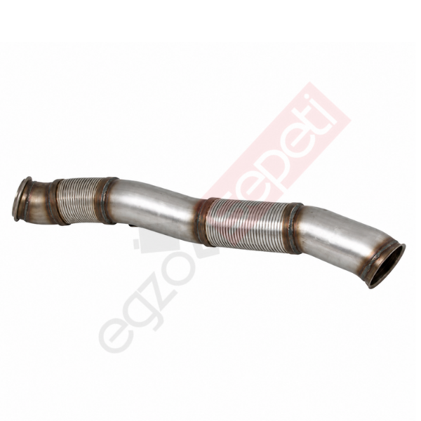 Scania P.G.R.S Boru, Egzoz Ön, E6, 2104561 Ø114,3 Inox, Spiral (P),