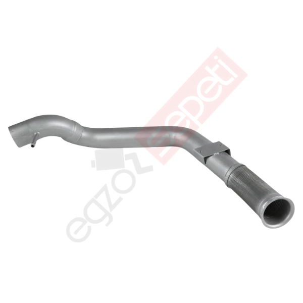 Iveco Eurotrakker Cursor Boru, Egzoz Ön, E3, 41214747 Ø110 Alusi, Spiral (P),