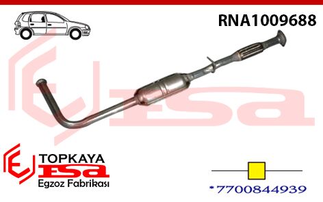 Renault Clio 2 Orta Susturucu Borulu Spiralli 1.4İ 8V 1998 > ...