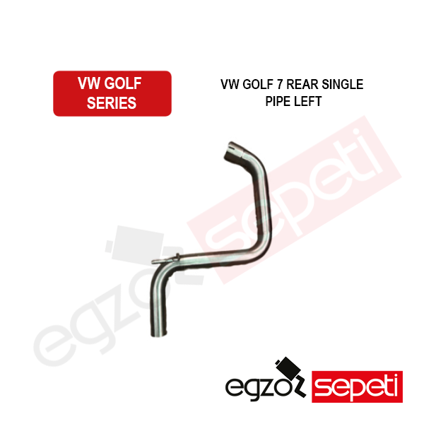 VW Golf 7 Tekli Arka Boru Sol