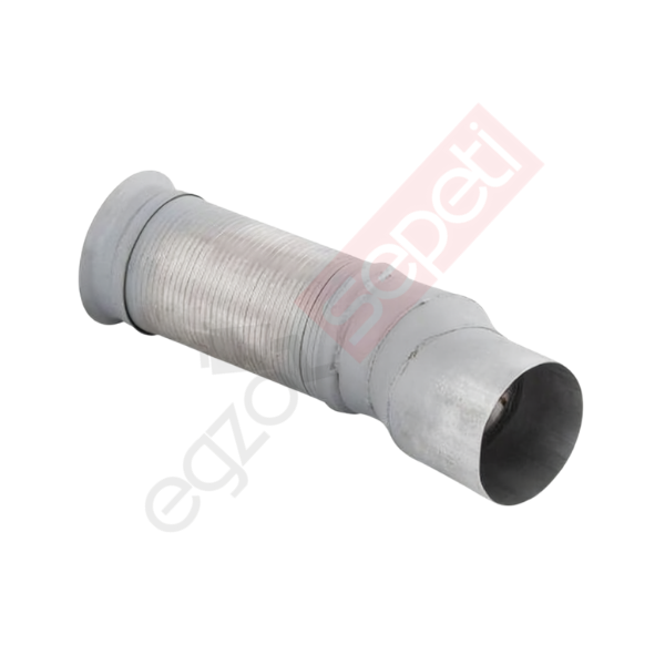 Mercedes Actros Boru, Egzoz Ön, E6, 9604901120 Ø127 Alusi, Spiral (P),