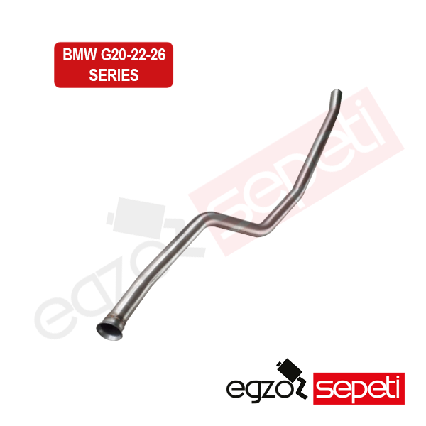 Bmw G20 Serisi Orta Uzun Krom Egzoz Borusu