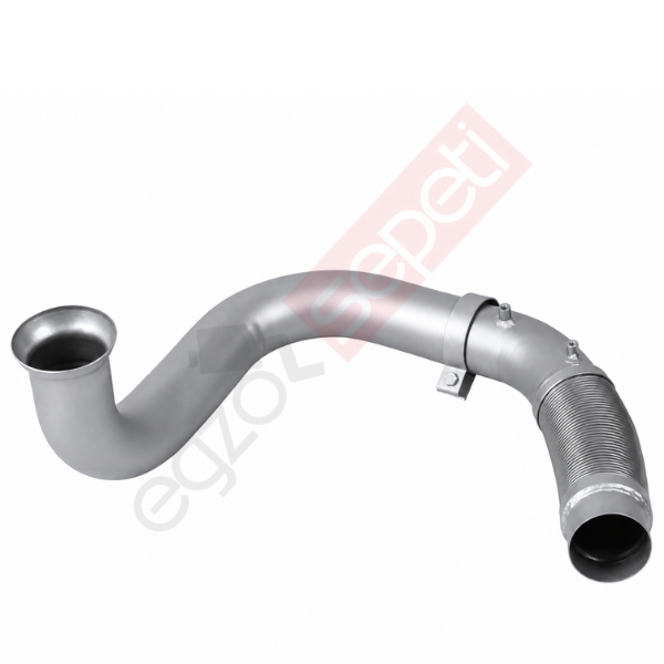 Mercedes Axor Boru, Egzoz Ön, E4, 9404900519  Ø88,9 Alusi, Spiral (P),