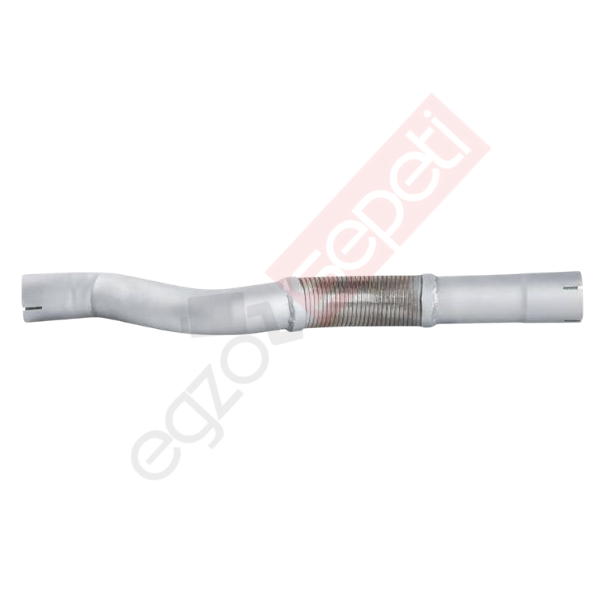 Mercedes 709D Boru, Egzoz Ön, E1, 6684900410 Ø76,2 Alusi, Spiral (P),