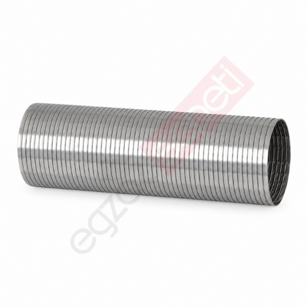 Man Spiral K, E2, ID:Ø100 L:375 Krom Kaplama,