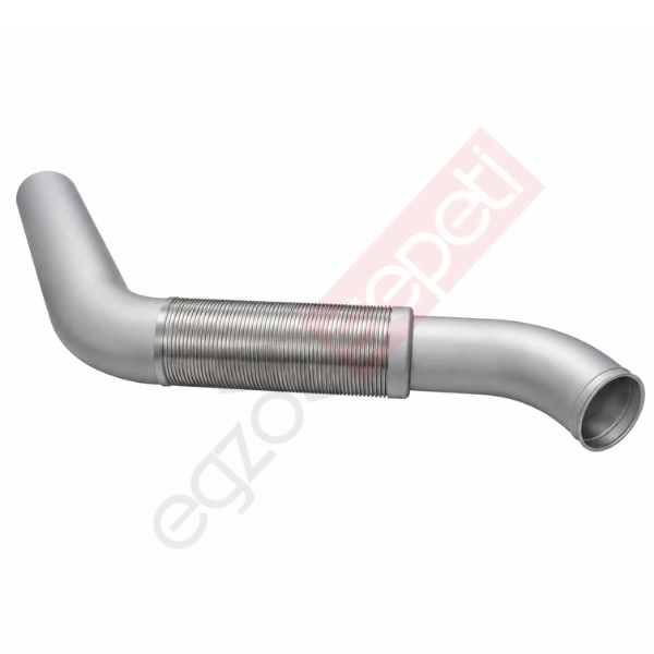 Doosan Boru, Jeneratör, Egzoz Ön, 22997373B Ø127 Alusi, Spiral (P),