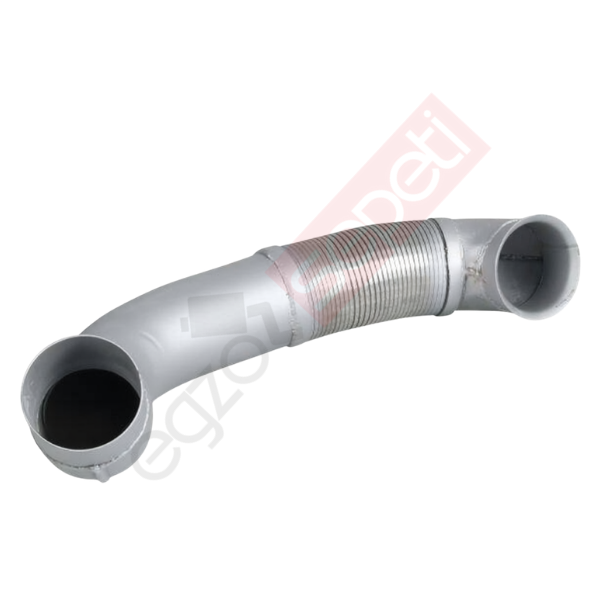 Mercedes Actros Boru, Egzoz Ön, E3, 9484903619 Ø127 Alusi, Spiral (P),