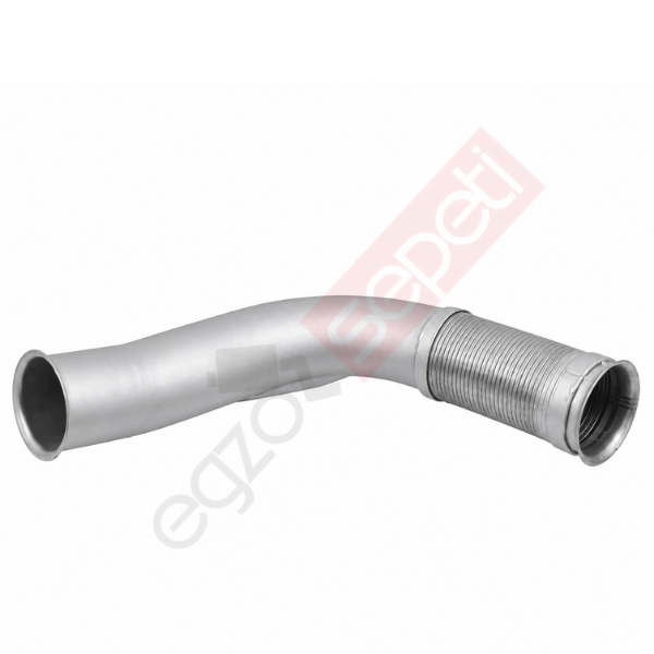 Scania 4 Series Boru, Egzoz Ön, E3, 1502090  Ø114,3 Alusi, Spiral (P),