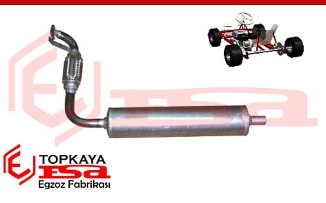 Go Kart ( Revo 110 Cc 6.5 Hp ) Komple Spiralli