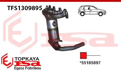 Fiat Palio / Fiat Albea 1.2 8V Katalitik Konvektor Euro 4 2003 > 2006