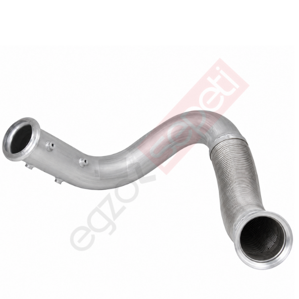 Renault Premium Boru, Egzoz Ön, E3, 5010467802 Ø101,6 Alusi, Spiral (P),