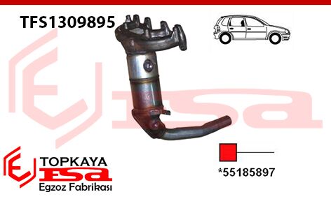 Fiat Palio / Fiat Albea 1.2 8V Katalitik Konvektor Euro 4 2003 > 2006