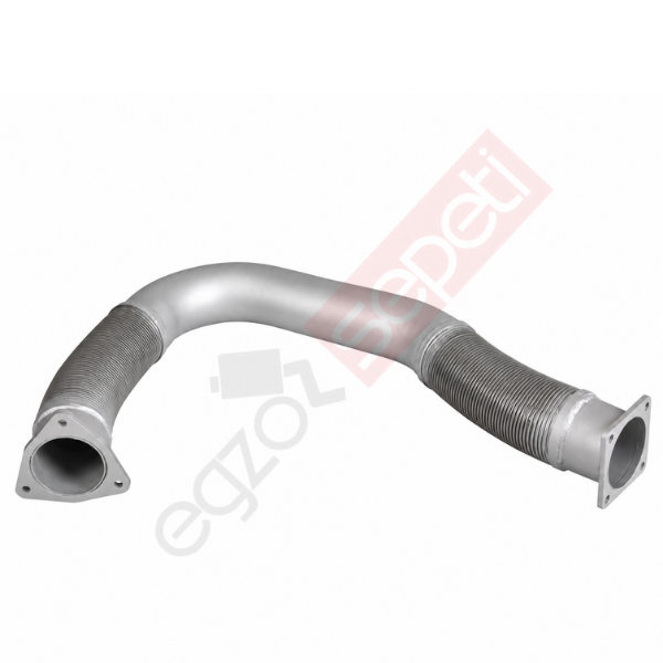 Daf 95 Boru, Egzoz Ön, E1, 375056  Ø114,3 Alusi, Spiral (P),