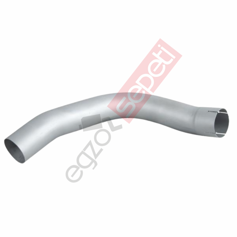 Mercedes 1938 Boru, Egzoz Ön, E1, 6244901119 Mercedes 1938 Ø88,9 Alusi,