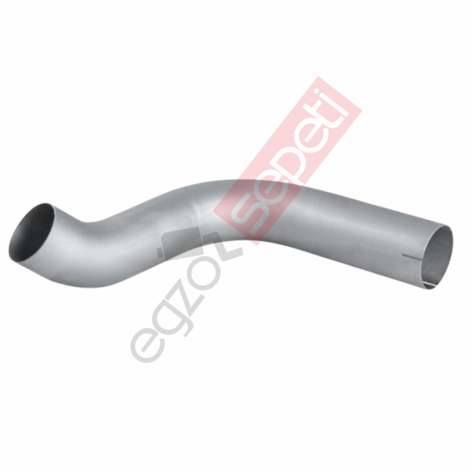 Mercedes 1935 Boru, Egzoz Ön, E1, 6554901719 Mercedes 1935 Ø101,6 Alusi,