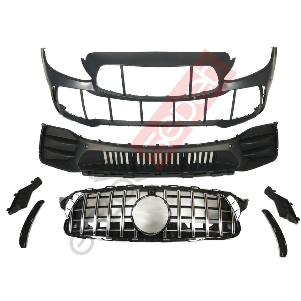 Mercedes W205 Ön Tampon Black Edition