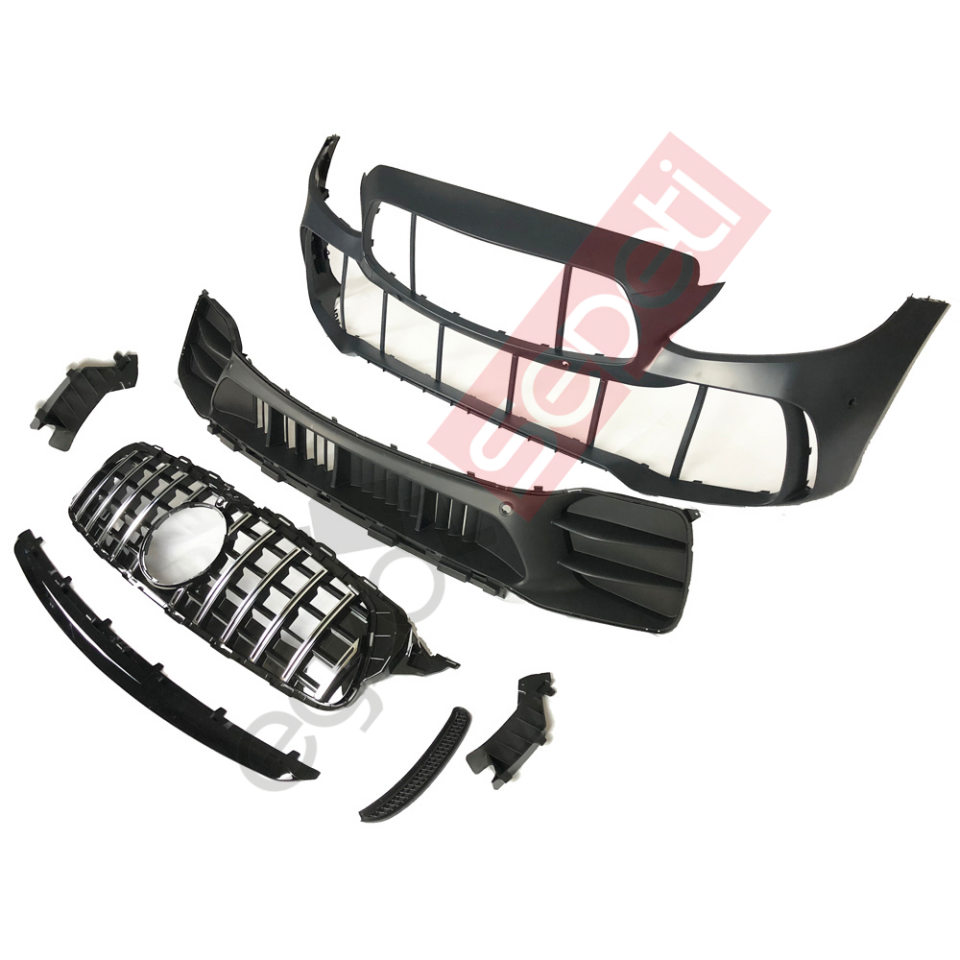 Mercedes W205 Ön Tampon Black Edition