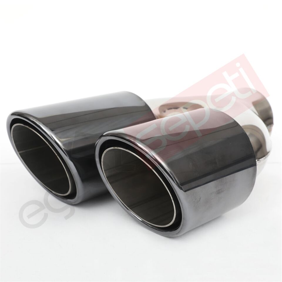 Füme Egzoz Uçları Sag Ve Sol Takım 90 MM