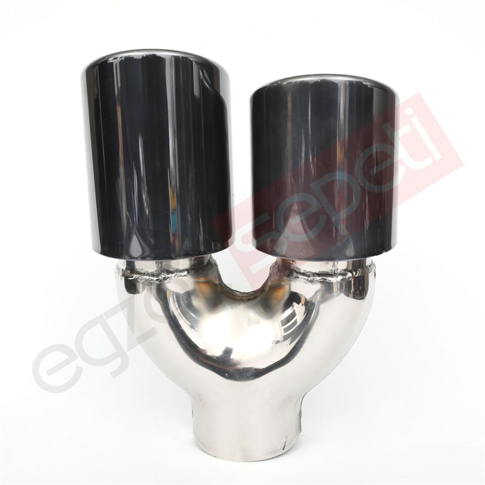 Füme Egzoz Uçları Sag Ve Sol Takım 90 MM