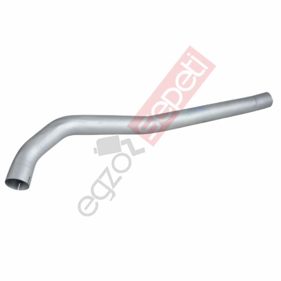 Mercedes 2635 Boru, Egzoz Ön, E1, 6554902019 Mercedes 2635 Ø101,6 Alusi,