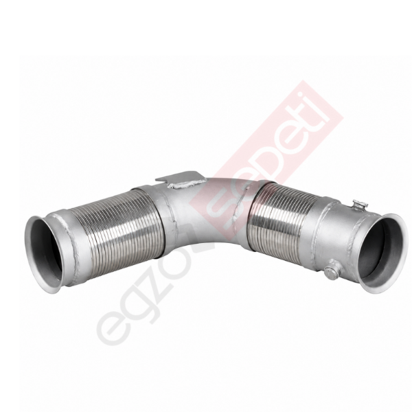 Scania P.R.T Boru, Egzoz Ön, E5, 1825035  Ø127 Alusi, Spiral (P),
