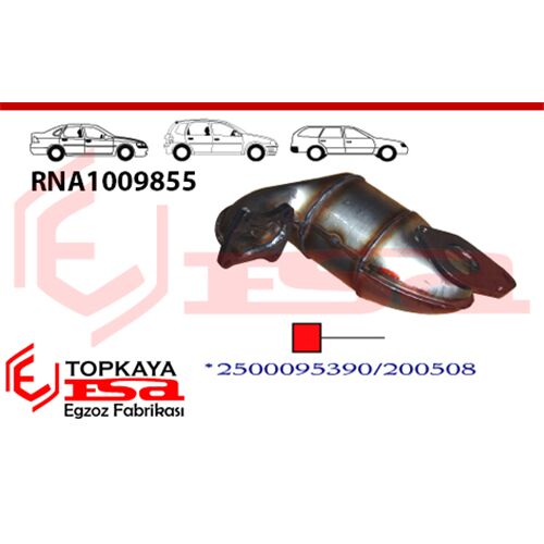 Renault Megane 2 1.5 Dci Katalitik Konverter Euro 3 2002 > 2009