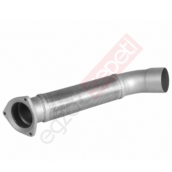 Mercedes Travego Boru, Egzoz Ön, E3, 6134900519  Ø120 Alusi, Spiral (P),