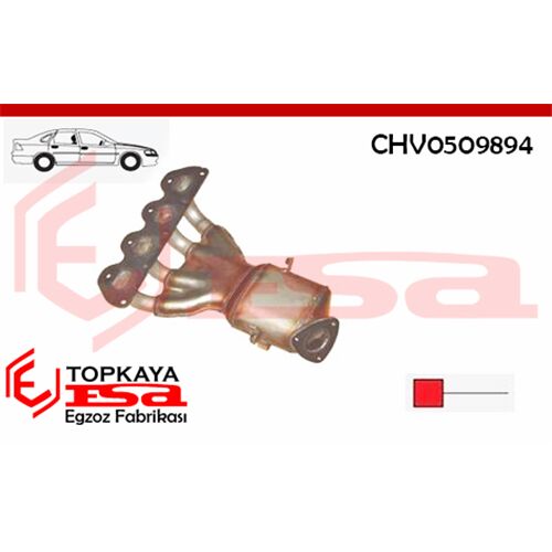 Opel Astra J 1.6 Ls Katalitik Konvertör Euro 5 2009 > …