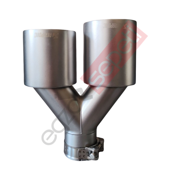 Akrapoviç Mat Krom 100 mm Sağ Taraf Egzoz Ucu İthal Ürün
