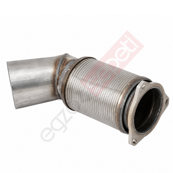 Mercedes Axor Boru, Egzoz Ön, E6, 6294903510 Ø127 Inox, Spiral (P),
