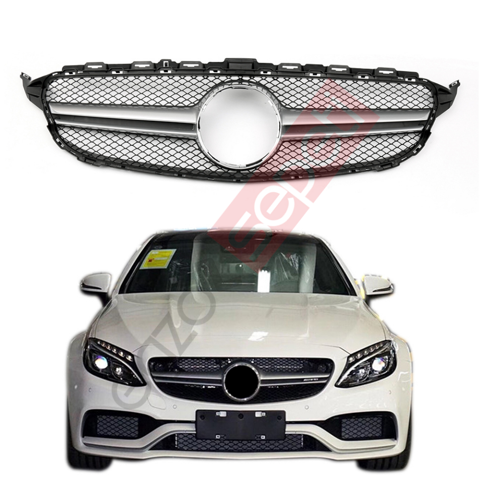 Mercedes W205 Panjur C63 Gri Çıta İthal Ürün (Taiwan)