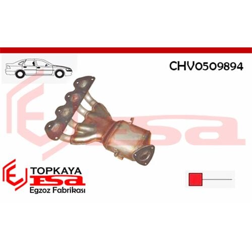 Opel İnsignia 2009 >2010 Katalitik Konvertör Euro 5 2009 > …