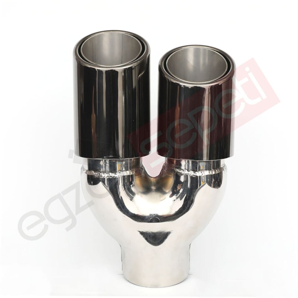 Füme Egzoz Ucu Sol 76 MM