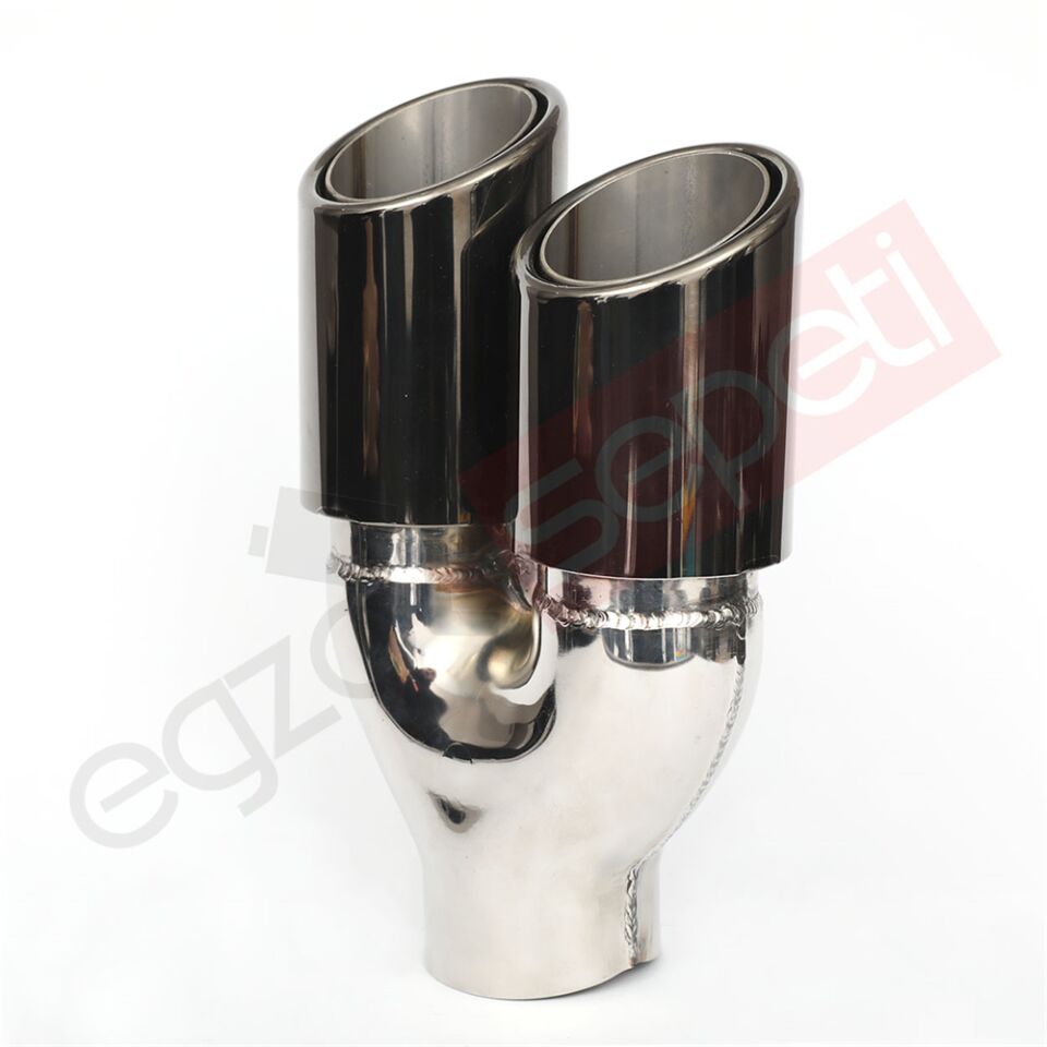 Füme Egzoz Ucu Sol 76 MM