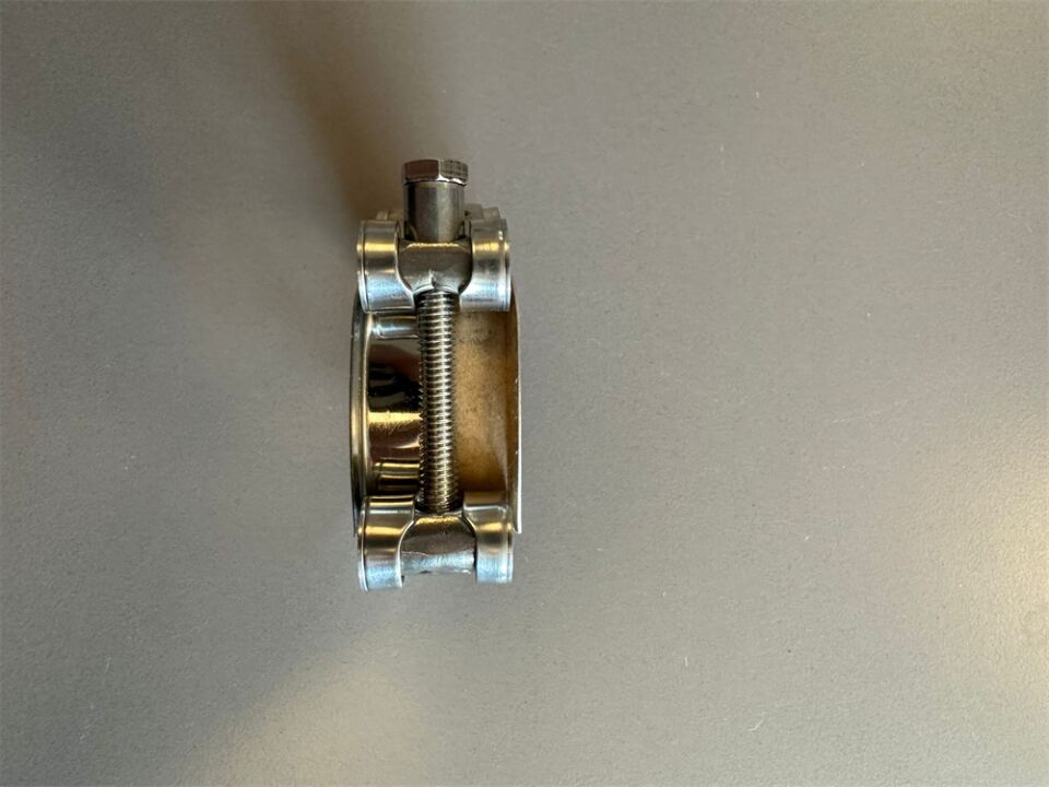 Egzoz Kelepçesi 304 Kalite Krom 60 MM İçin