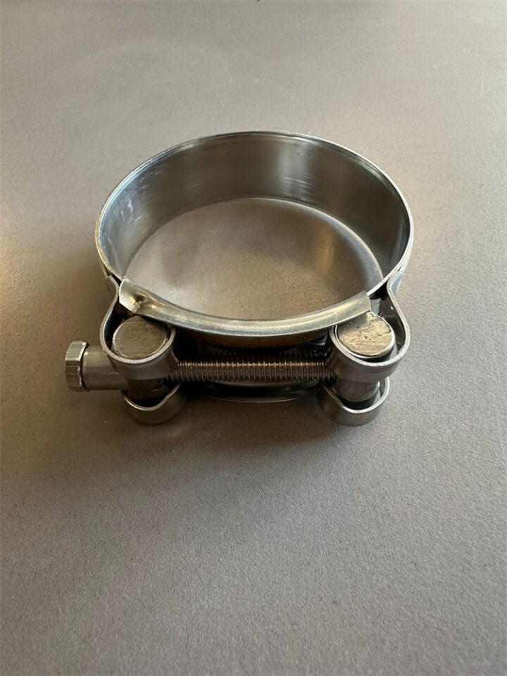 Egzoz Kelepçesi 304 Kalite Krom 60 MM İçin