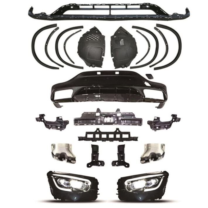 C253 GLC COUPE TO GLC COUPE FACELİFT GLC63S TYPE BODY KİT