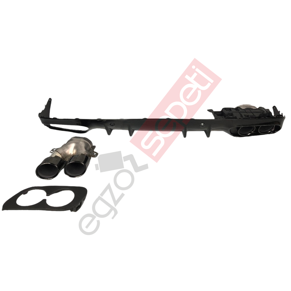 Mercedes W205 Difüzör-Egsoz C43 Coupe