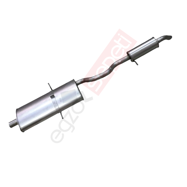 Voyager 2.0 / 3.8 İ Orta Ve Arka Susturucu Borulu Kısa Şase 1996 / 2001