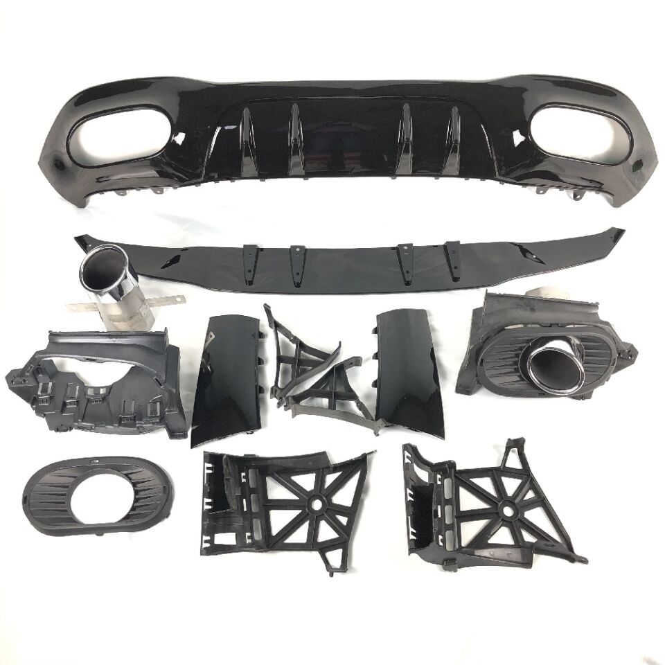 W177 DİFÜZÖR A35 KROM EGSOZ UCU 4D