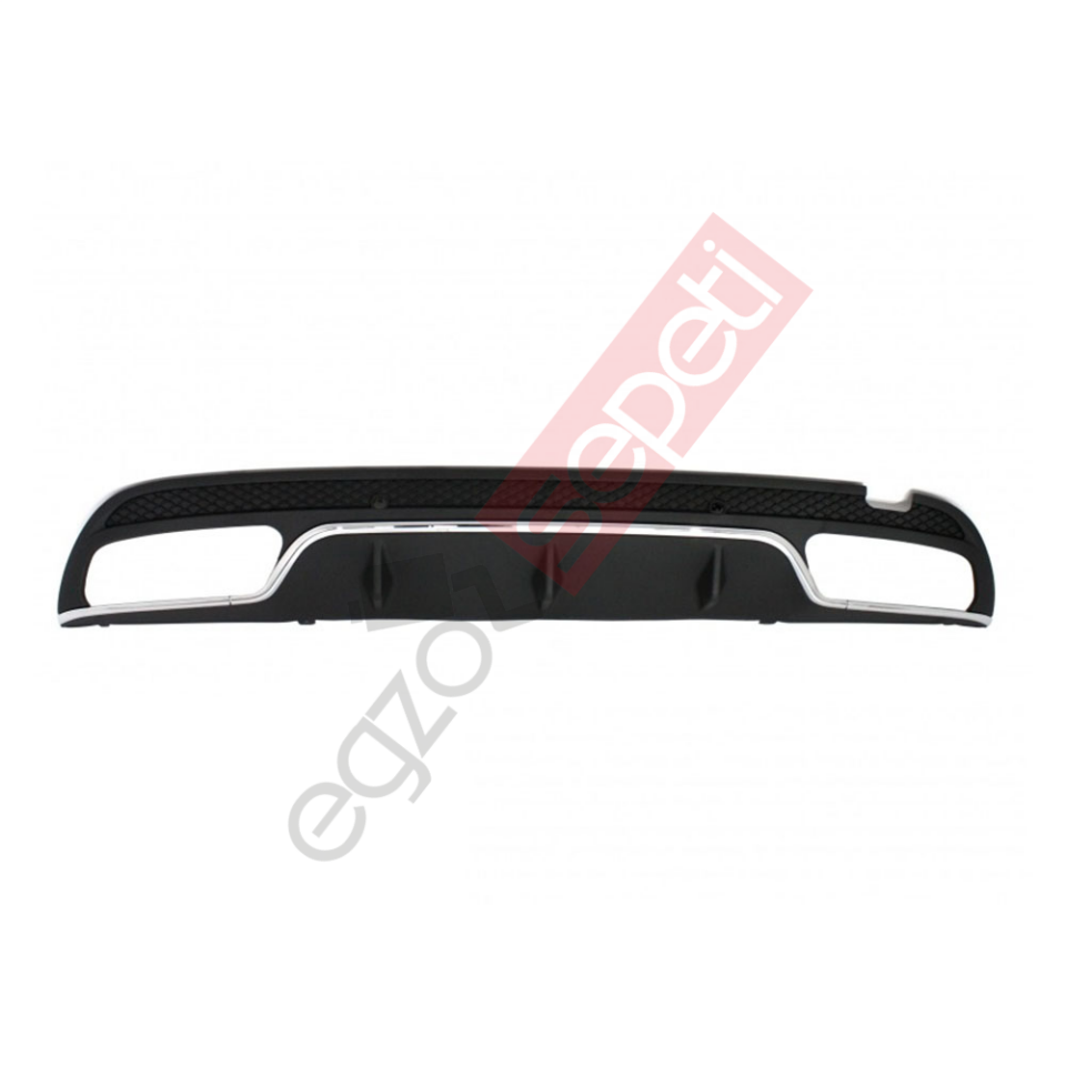 Mercedes W205 C63 Avantgarde Krom Difüzör