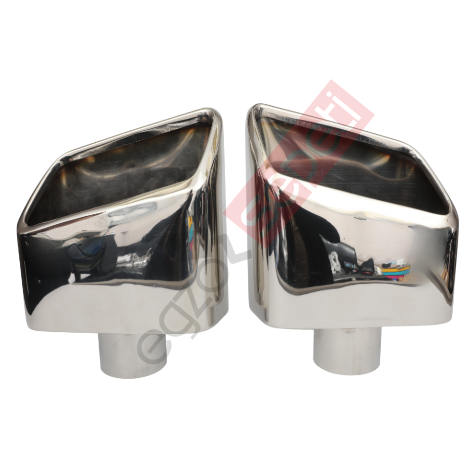 Egzoz Ucu Yassı Model Krom Takım Sag Ve Sol
