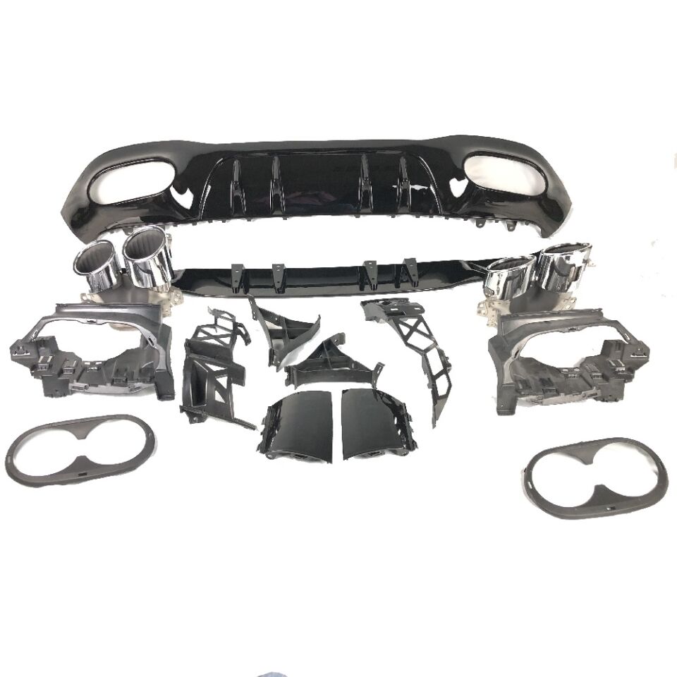 W177 DİFÜZÖR A45 KROM EGSOZ UCU 5D