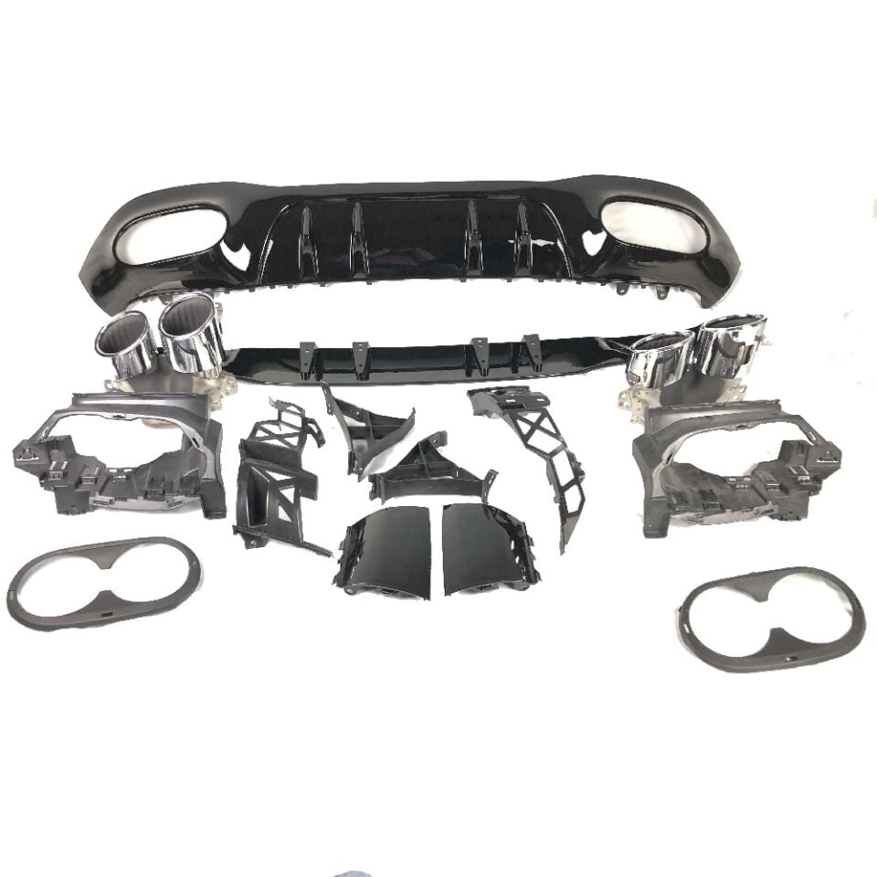 W177 DİFÜZÖR A45 KROM EGSOZ UCU 5D